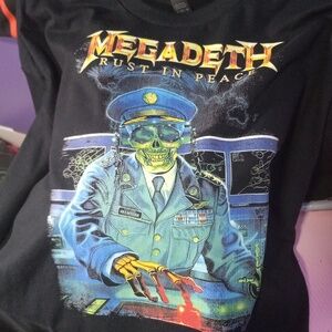 MEGADEATH- CONCERT TEE